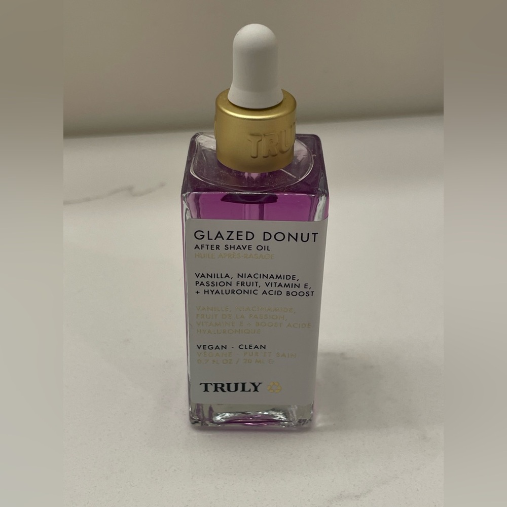 🧁 Glazed Donut After Shave Oil Mini Travel-Friendly NIB